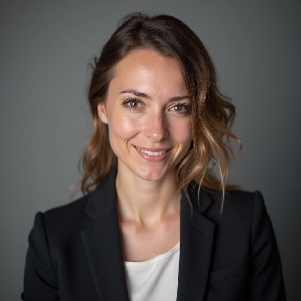 Relaxed Pro headshot style example